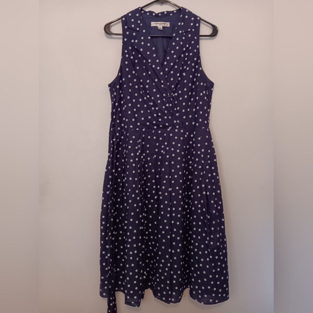 Evan Picone polka dot dress
